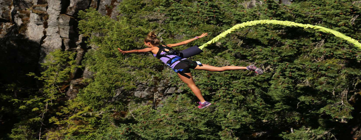 Bungy Jumping Bhote Koshi River in Nepal
